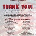 Apprection to Our Sponsers